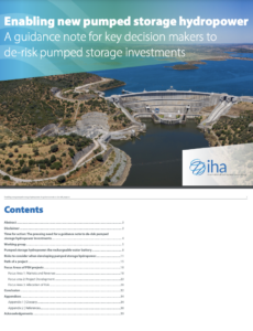 Enabling New Pumped Storage Hydropower